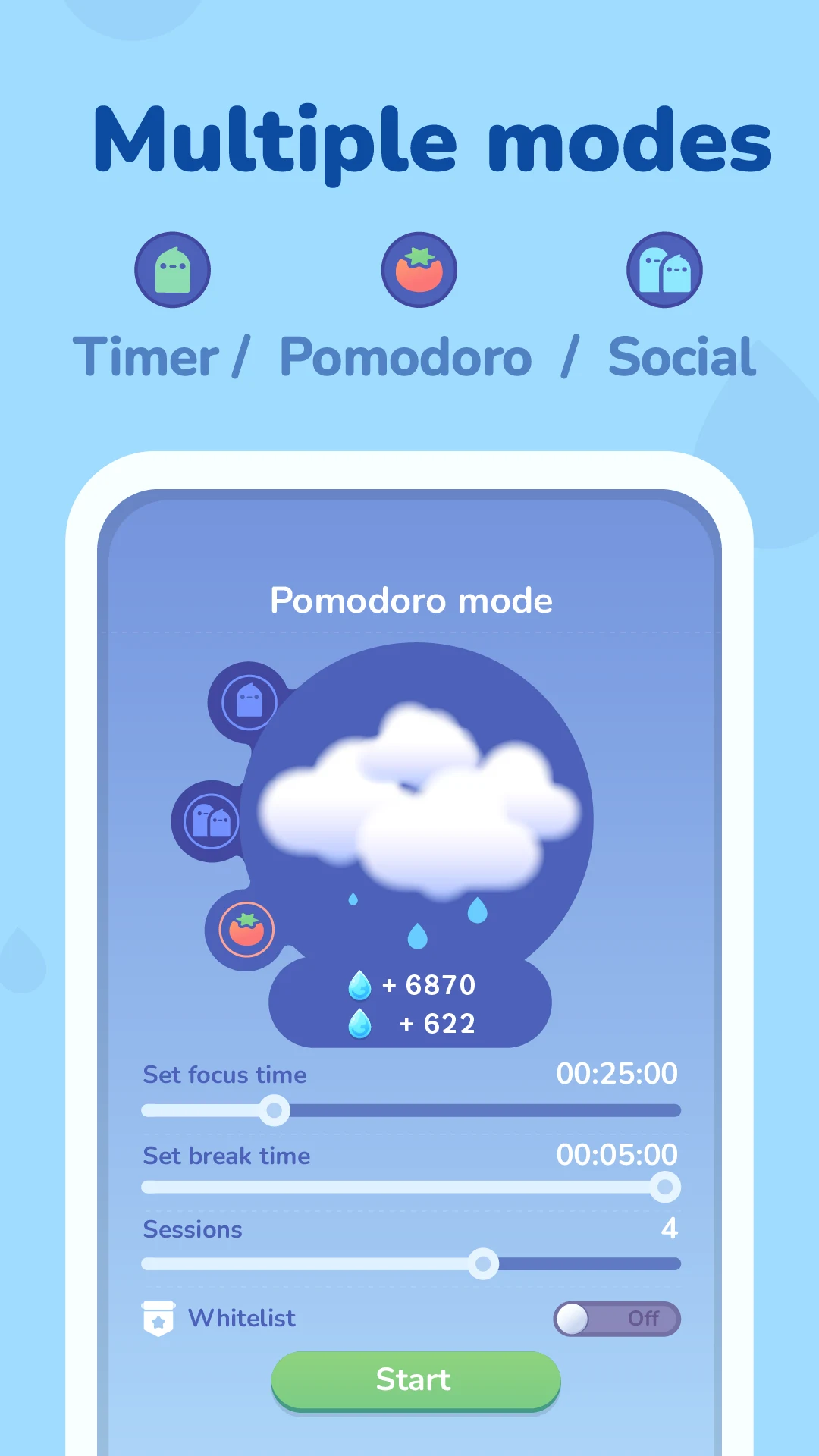 Focus Plant: Pomodoro Forest screenshot